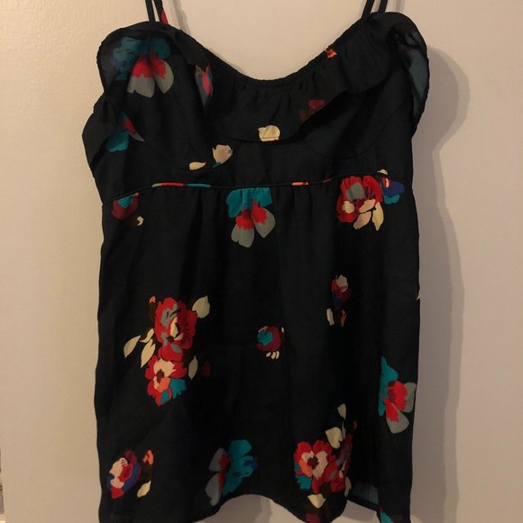 American Eagle Floral Tank - Picture 1 of 2